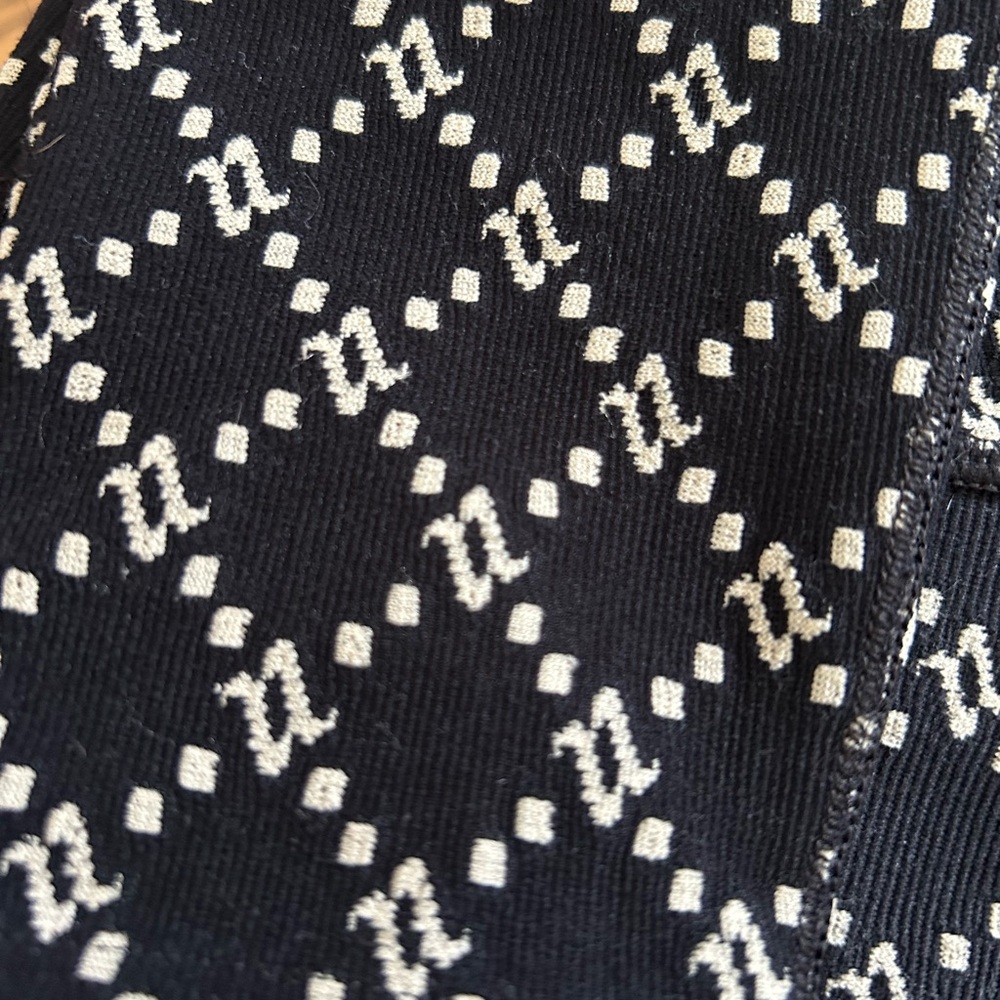 NOLI Black and White Patterned Women’s Stretchy Leggings Sz Small